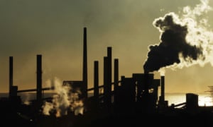 The Port Kembla steelworks in New South Wales