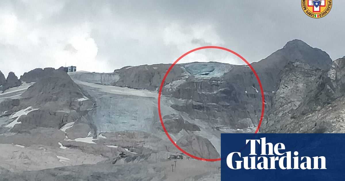 At least six dead after chunk of glacier breaks loose on Italian mountain