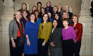 London, UK Government Ministers & whips gathered in celebration of #IWD16 - tweeted by Nick Morgan who is Secretary of State for Education and Minister for Women and Equalities