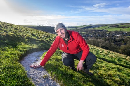 Luke Dawson at the top of the giant’s club.