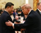 Trump China visit live: ‘US and China should be partners, not rivals’, Xi says after earlier warning on Taiwan