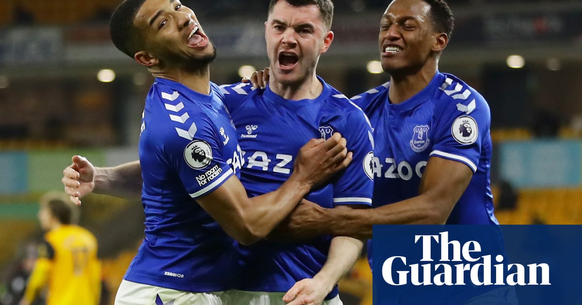 Keanes fine header keeps Evertons top-four push on track against Wolves