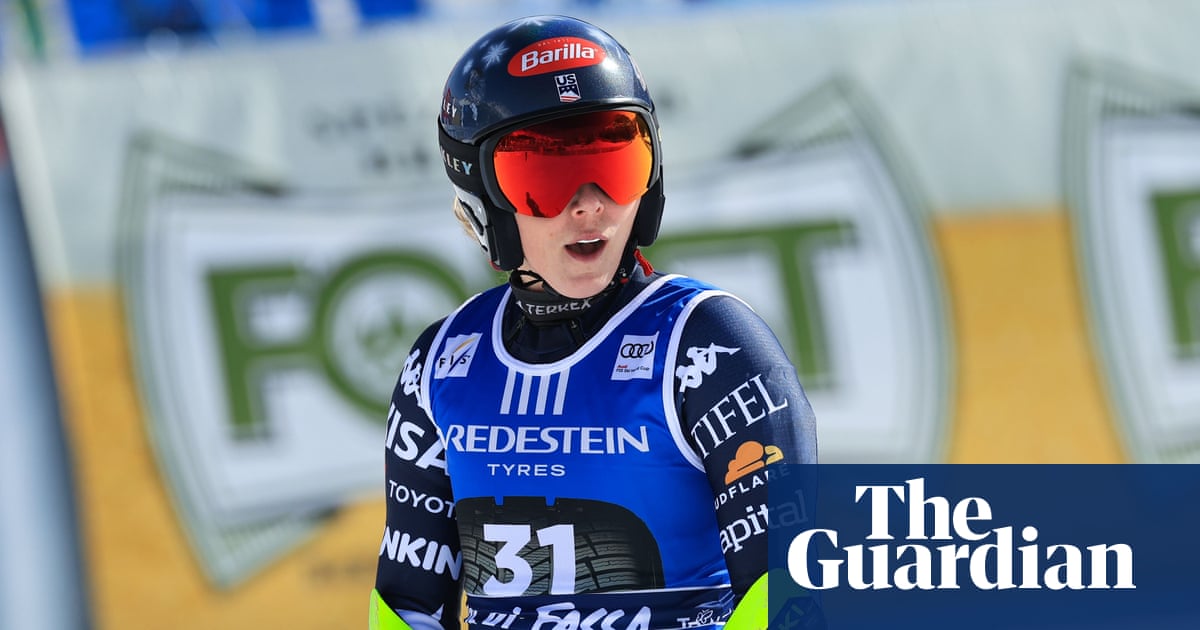 Mikaela Shiffrin extends World Cup lead with rare super-G start as Curtoni sets record