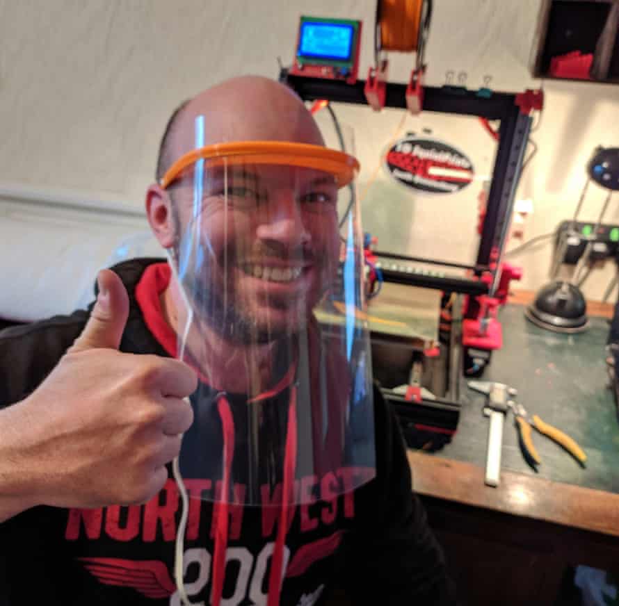 3D printed face shield