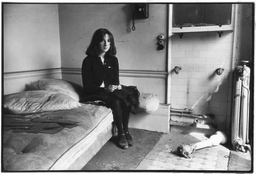 'It was a place where I could go and be alone' … Calle in her d'Orsay squat in 1979.