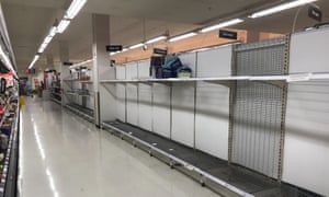 Supply chain issues and panic buying, Sydney, Australia - 12 Jan 2022<br>Mandatory Credit: Photo by Richard Milnes/REX/Shutterstock (12757730g)
Empty shelves at Ashfield Coles supermarket in Sydney's inner west.
Supply chain issues and panic buying, Sydney, Australia - 12 Jan 2022