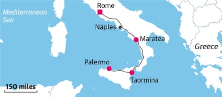 Orient Express route Italy