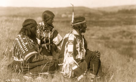 Native Americans are displaced as the line of European settlement advances.