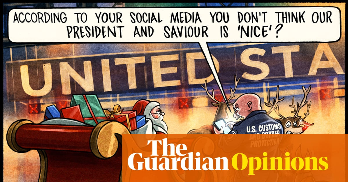 Ben Jennings on Trump’s plan to scrutinise tourists’ social media histories – cartoon
