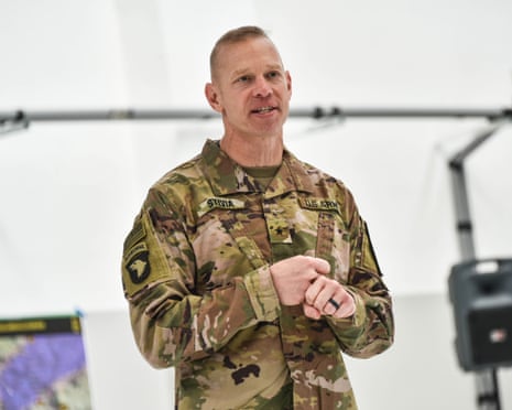 a general speaks
