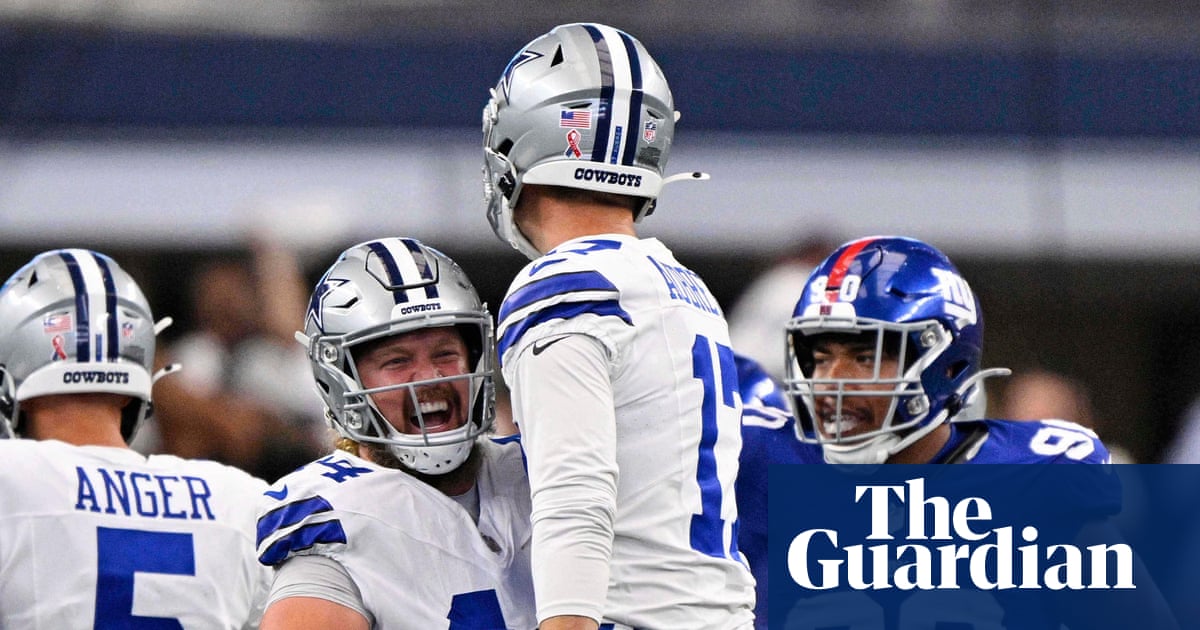 NFL roundup: Cowboys beat Giants in OT thriller; Bengals win again but lose Joe Burrow