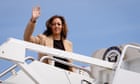 US elections live: Kamala Harris heads to Pittsburgh to prepare for high-stakes debate against Donald Trump
