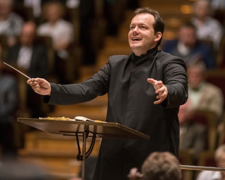 Fleet and floating … conductor Andris Nelsons.