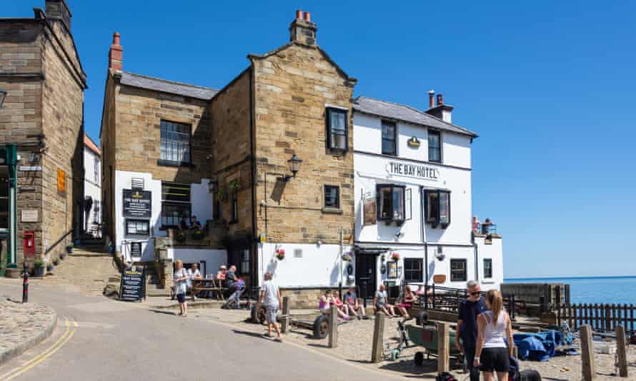 The Coast to Coast ends at Robin Hood’s Bay.