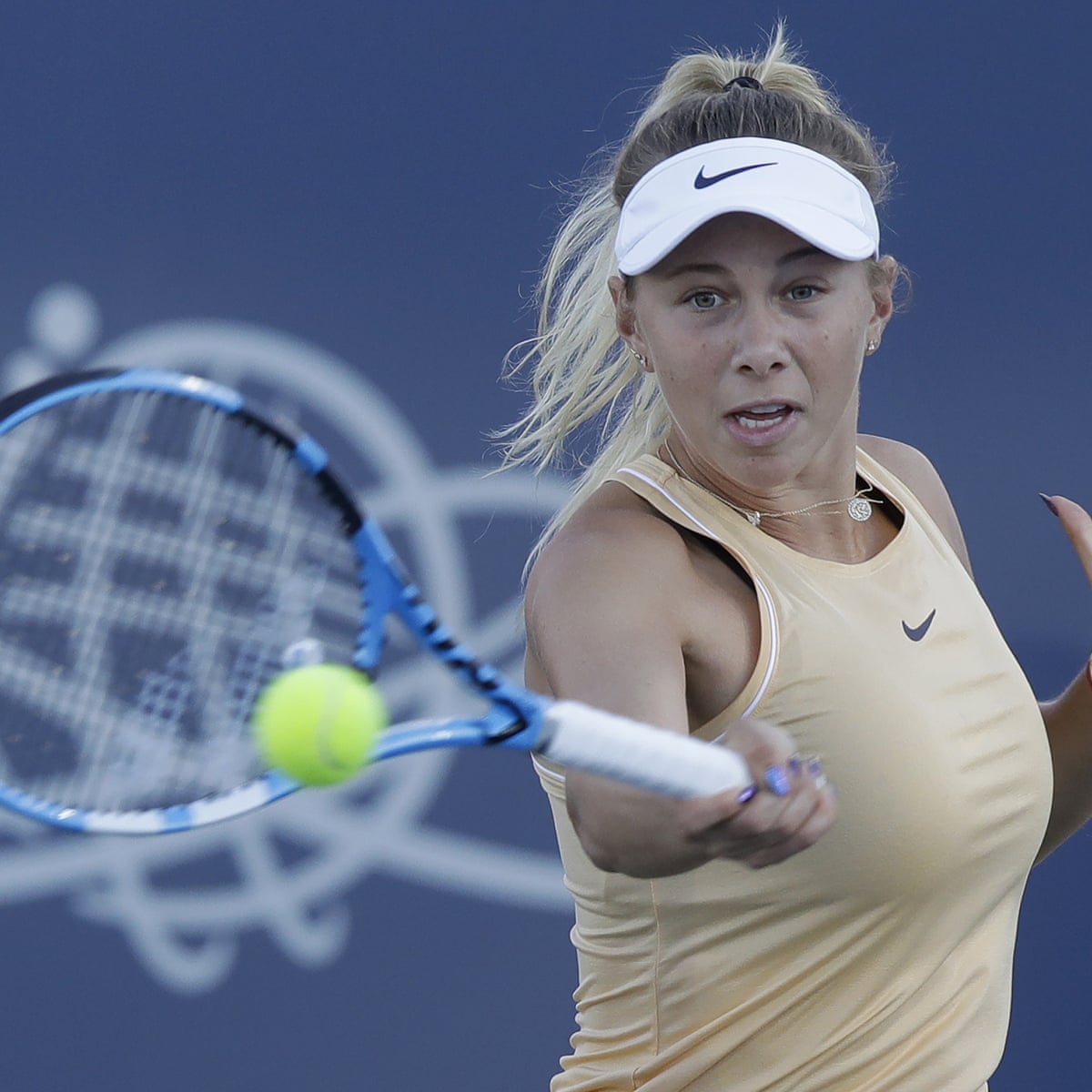 American teen Amanda Anisimova out of US Open after father's sudden death |  US Open Tennis 2019 | The Guardian