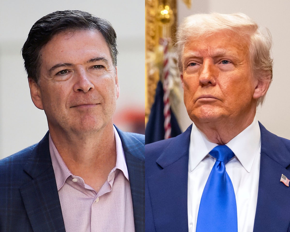 Trump celebrates James Comey indictment as ex-FBI director says 'I'm innocent: let's have a trial' – as it happened | James Comey | The Guardian