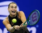 Aryna Sabalenka on brink of US Open trifecta after blitzing Jessica Pegula