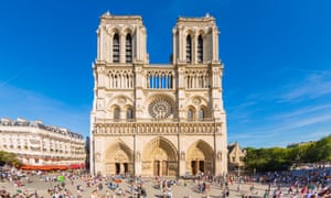 ‘It’s time someone straightened out the narrative’ … Notre-Dame cathedral in Paris, which is explored in Stealing from the Saracens.