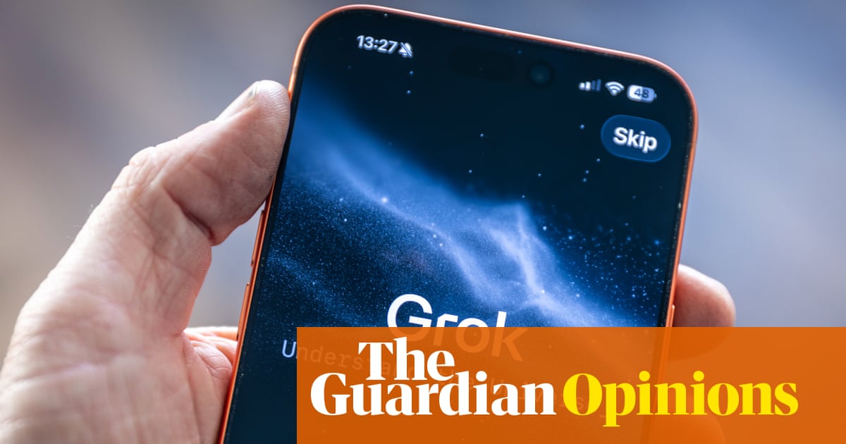 Grok stript vrouwen en kinderen. Verwacht niet dat de VS in actie komt | Moira Donegan