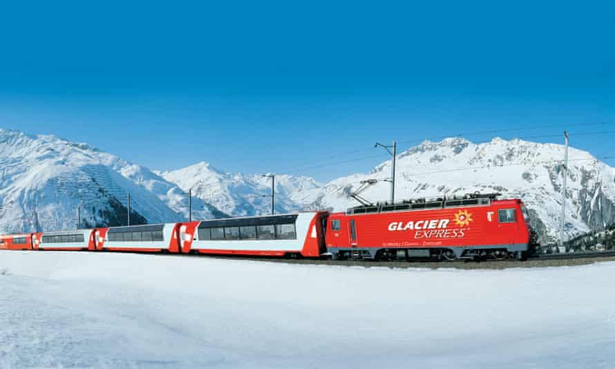 Inntravel winter trip combining stays in Lucerne and Chur with the Glacier Express