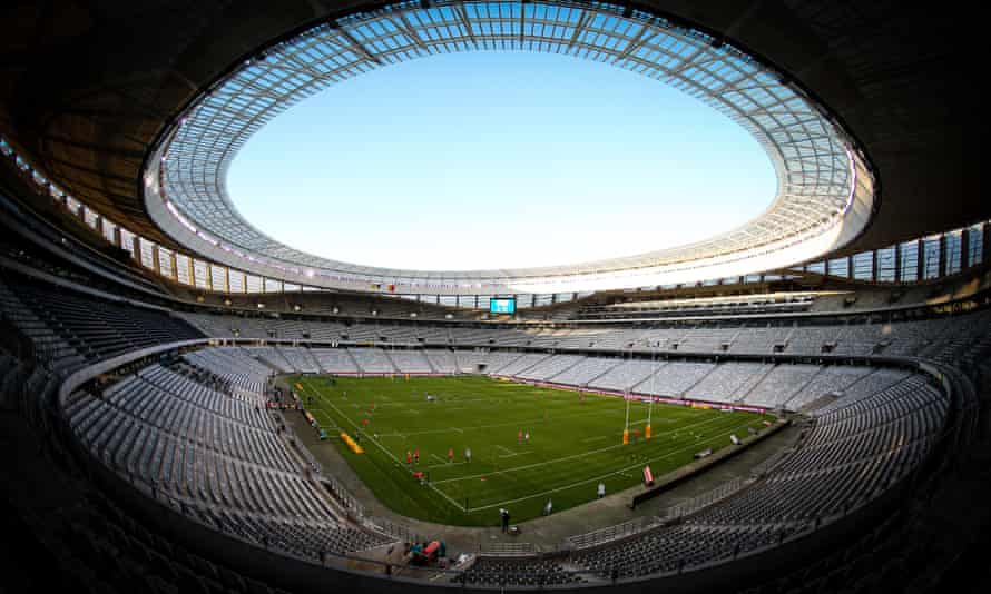 A general view of Cape Town Stadium, where the Test series against the Springboks will begin.