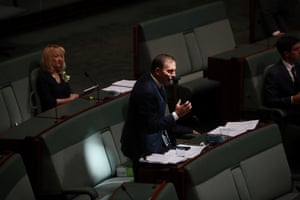 Tony Abbott speaks on amendments to the bill to amend the Marriage Act on Thursday.