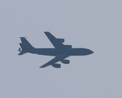 Vista aerea del luogo dell'incidente