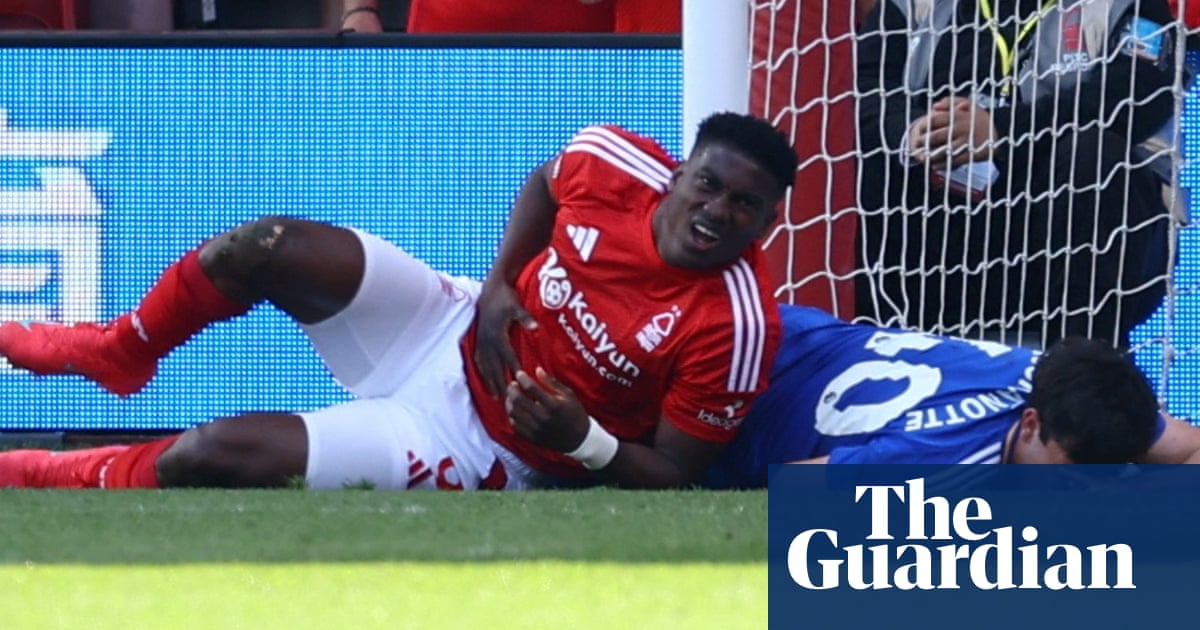 Nottingham Forest's Taiwo Awoniyi placed in induced coma after surgery
