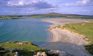 A mile of sand: Uig Beach on the Isle of Lewis.