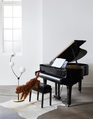 Ivy 3 opal floor lamp by CTO lighting