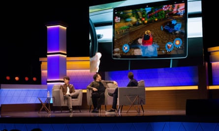 Completed it mate … Musk at the Electronic Entertainment Expo in 2019.