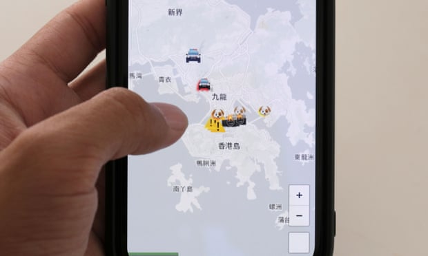 The HKmap.live App 