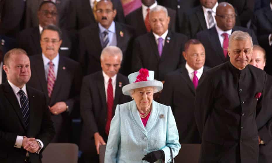 Queen Elizabeth II at the Commonwealth heads of government meeting in Malta in 2015