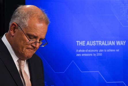 Scott Morrison stressed the net zero plan not going to ‘shut down coal and gas production’.