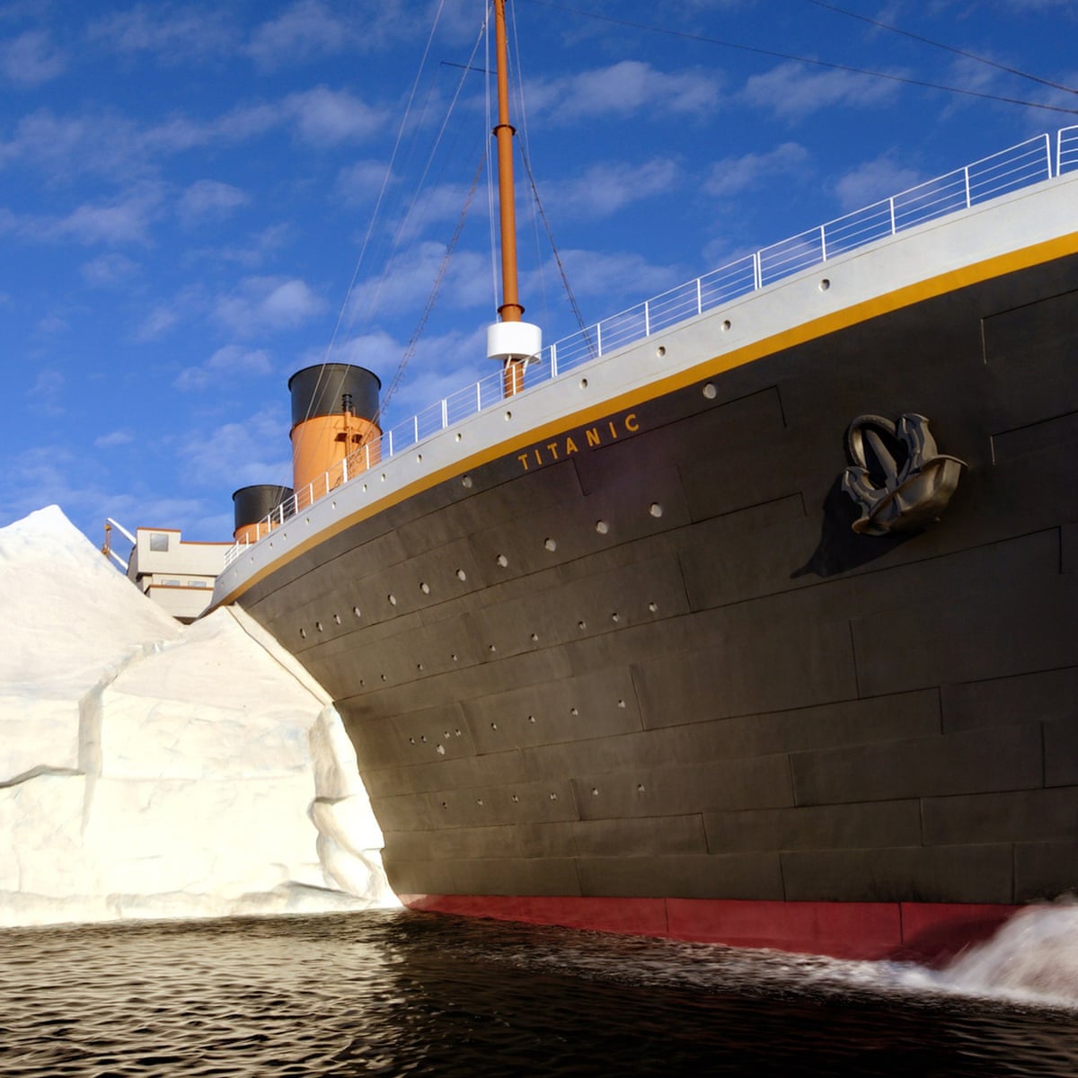 Visitors to US Titanic museum injured by replica iceberg | The Titanic |  The Guardian