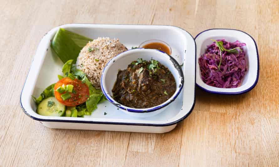 ‘As good as any I have eaten’: goat curry.