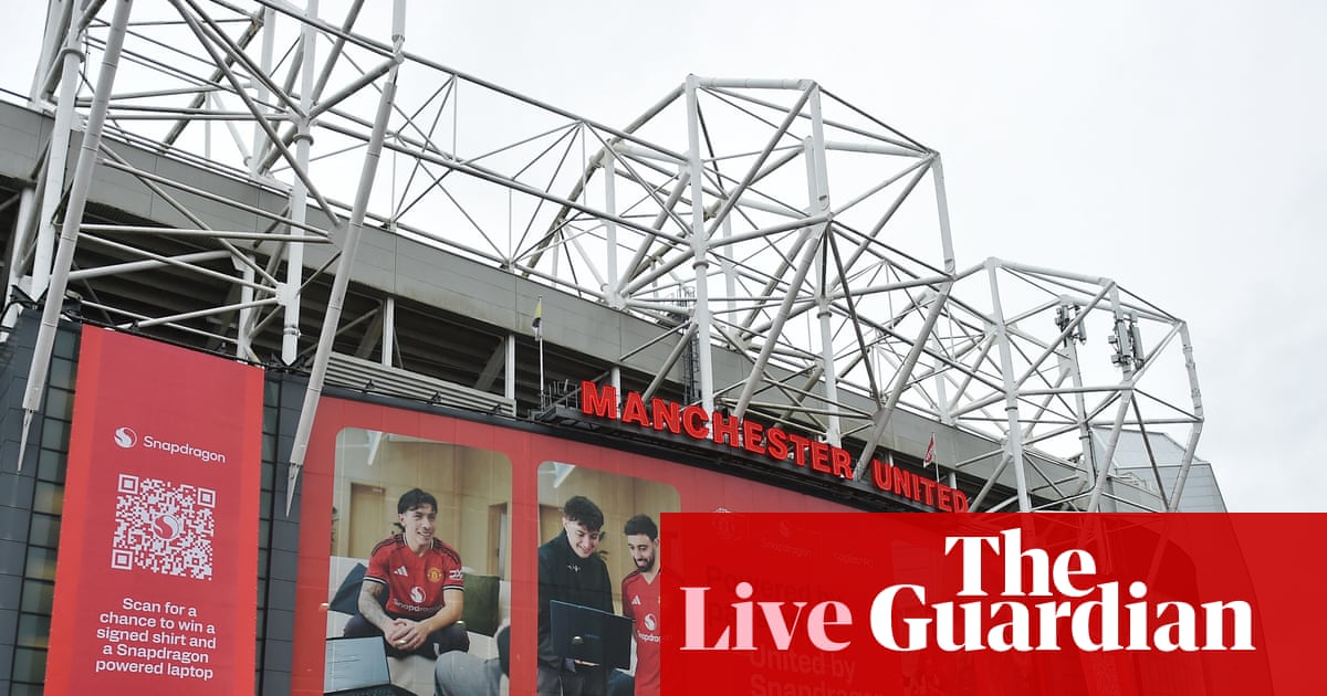 Manchester United v Aston Villa: Premier League live