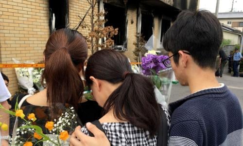 Kyoto Animation fire: police search for clues as donations pass $1m mark |  Japan | The Guardian