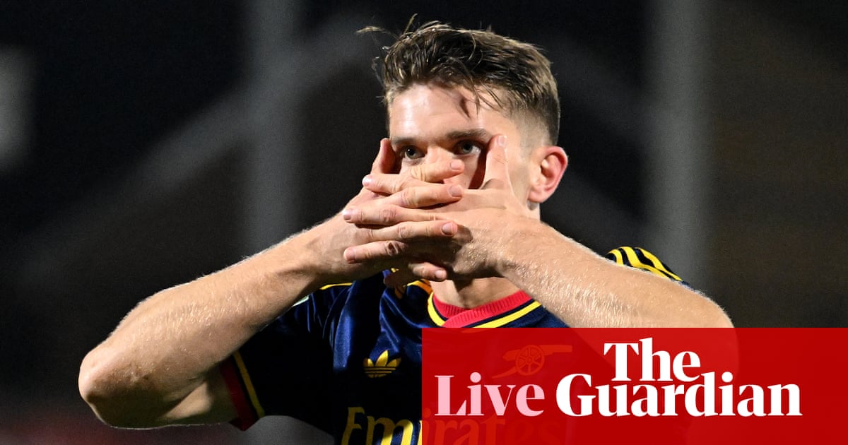 Fleetwood Town v Arsenal: Carabao Cup fourth round