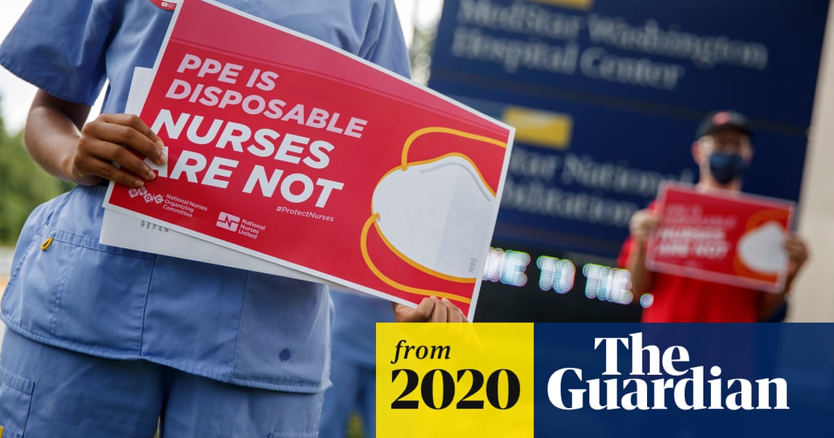 'Just a matter of time': nurses die as US hospitals fail to contain Covid-19