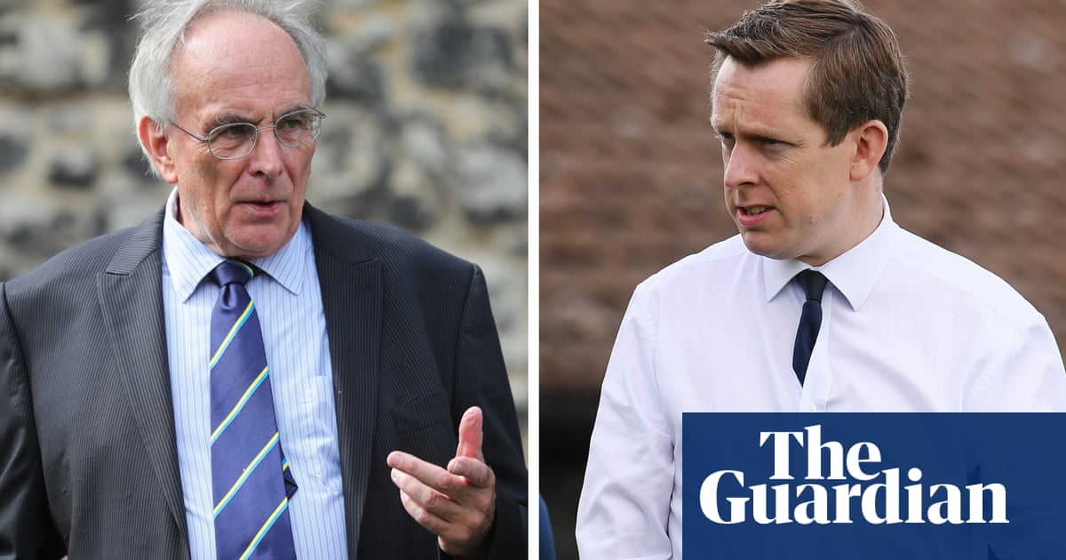 Minister seen campaigning with suspended former Tory MP Peter Bone