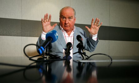 Broadcaster Alan Jones said Julia Gillard’s father ‘died of shame’.