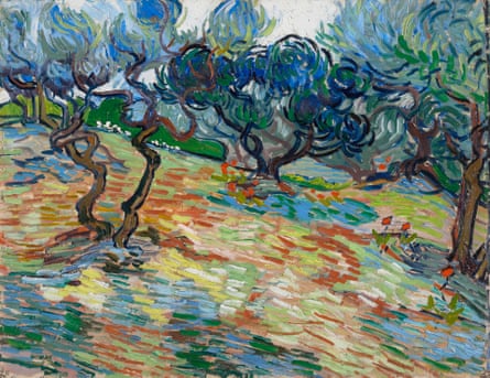 Irresistible … Olive Trees, 1889, by Vincent Van Gogh.