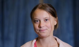 Greta Thunberg counters her critics by saying she is just relying on the science. ‘They see us as a threat because we are having an impact,’ she says.