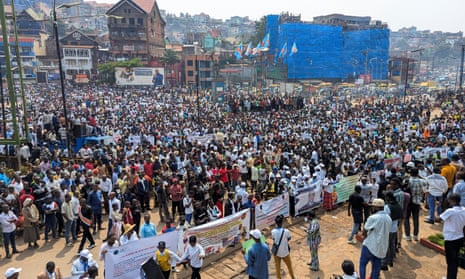 DRC conflict: M23 rebels enter Goma after claiming capture of city – as it happened | Democratic Republic of the Congo | The Guardian