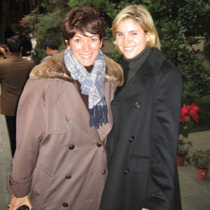 Maxwell with Jeffrey Epstein’s personal assistant Sarah Kellen.