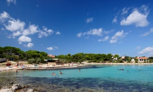 Sotorišce beach on Silba island.