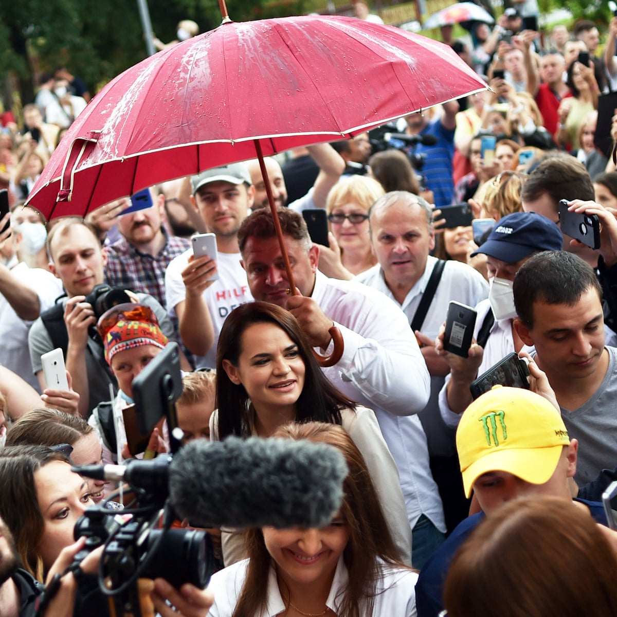 Opposition Candidate Comes Out Of Hiding As Belarus Votes