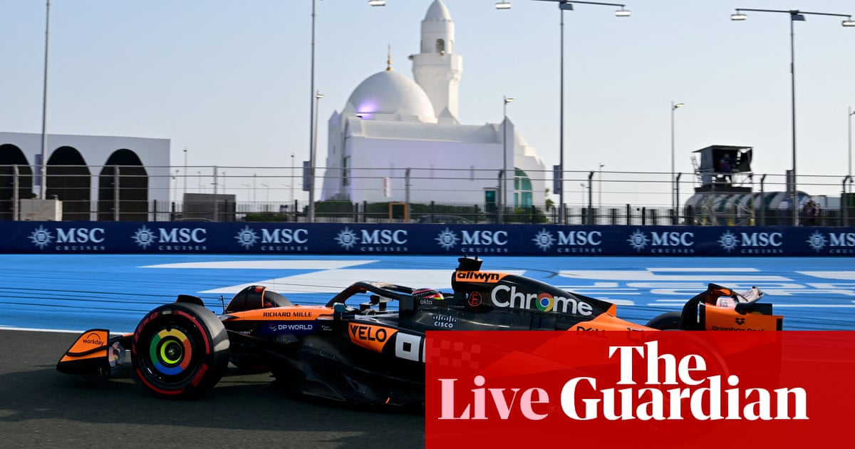 Saudi Arabian Grand Prix: Formula One qualifying live