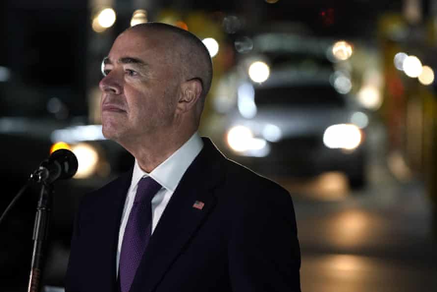 Alejandro Mayorkas, the homeland security secretary.